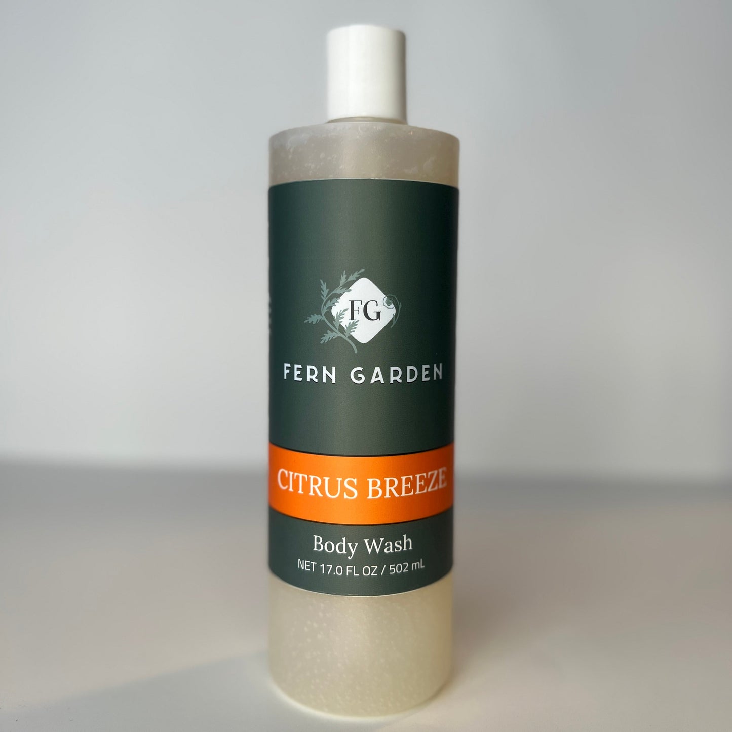 Citrus Breeze natural handmade body wash with refreshing citrus aromatherapy scent