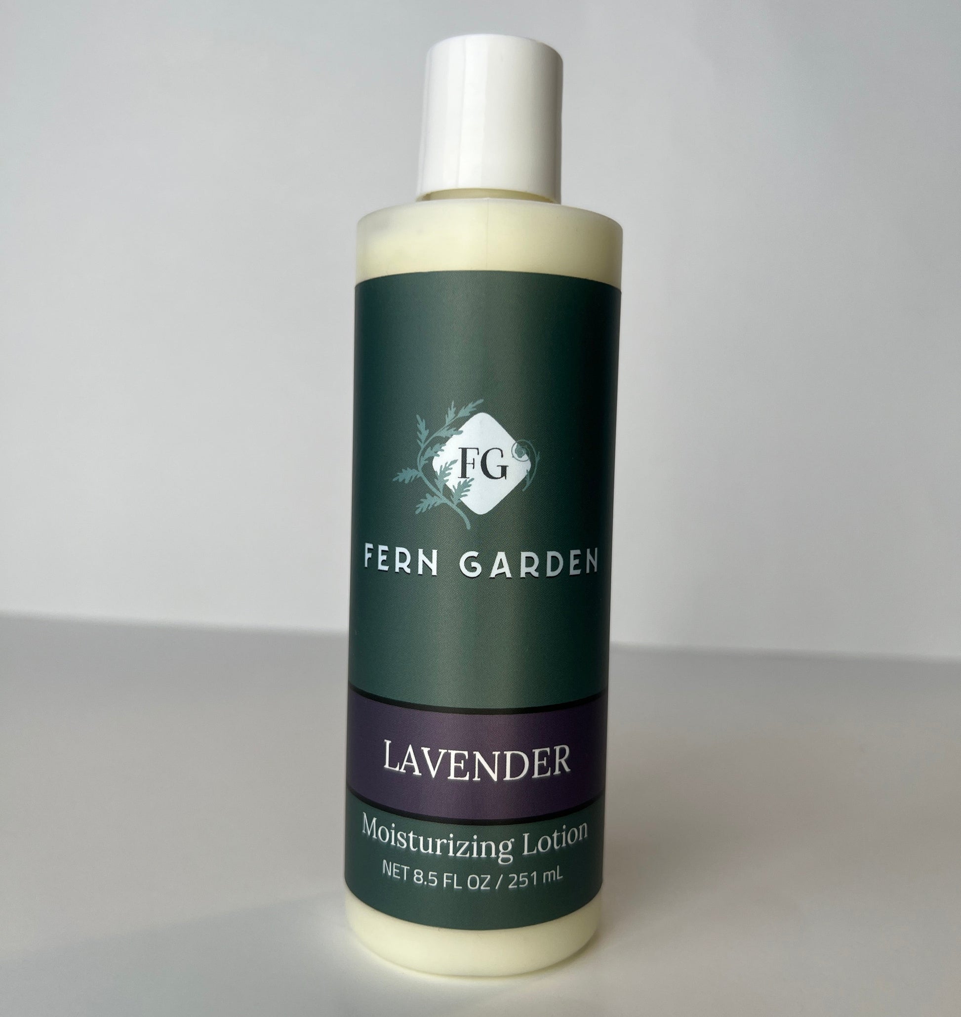 Lavender natural handmade lotion with calming aromatherapy scent