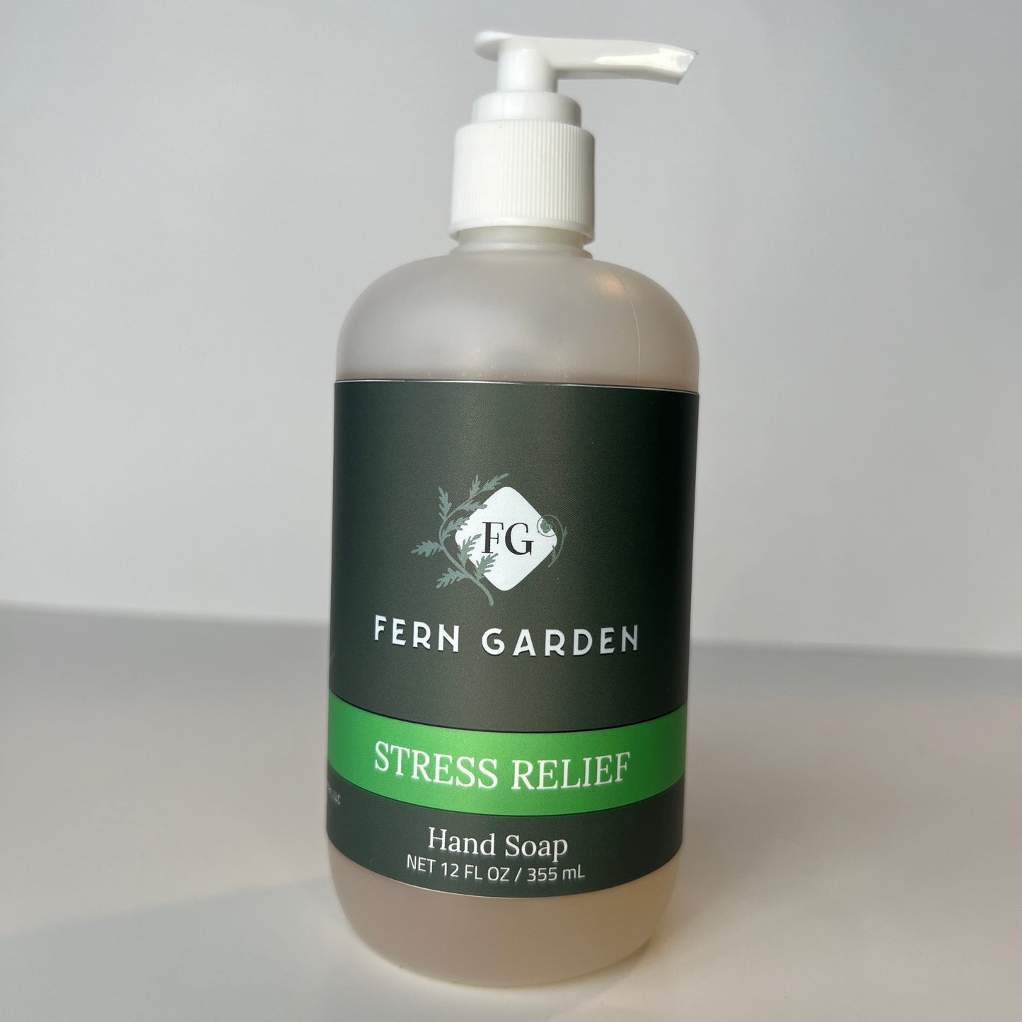 Stress Relief natural handmade hand soap with calming aromatherapy scent